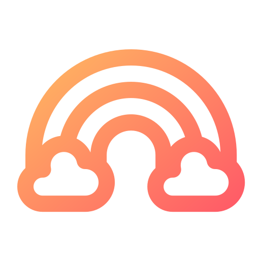 Радуга бесплатно иконка