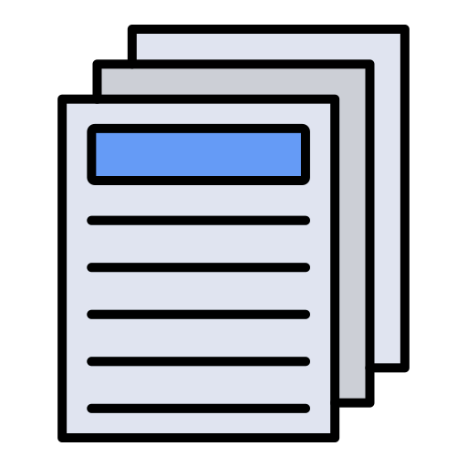 Document - Free files and folders icons