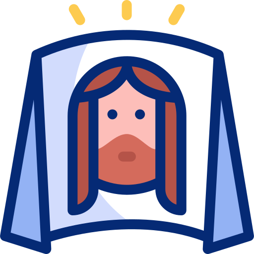 santo sudario icono gratis