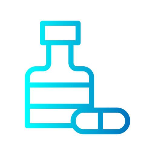cápsula de botella icono gratis