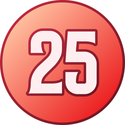 25 icono gratis