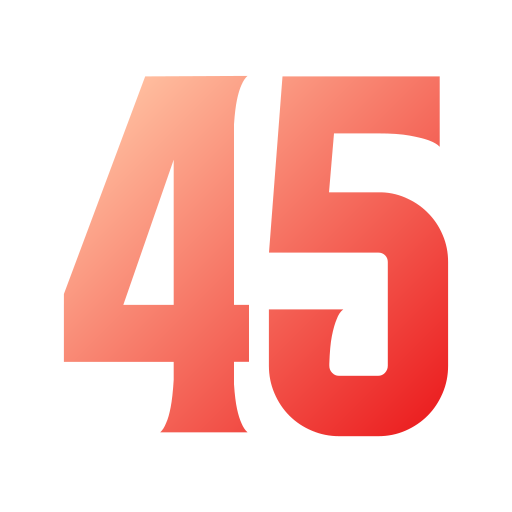 45 icono gratis