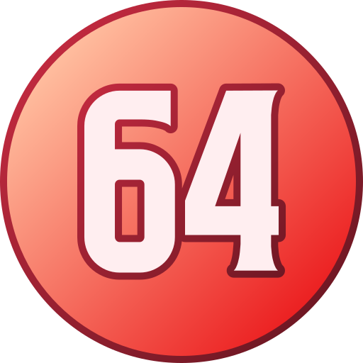 64 icono gratis