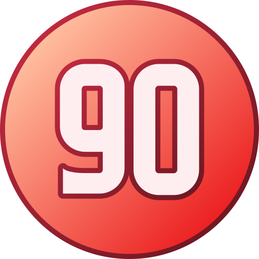 90 icono gratis