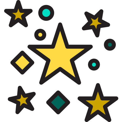 Étoiles Icône gratuit Étoiles Icône gratuit