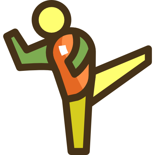 artes marciales icono gratis