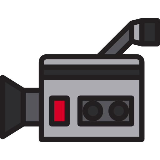 camara de video icono gratis