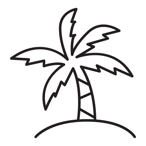 praia grátis ícone