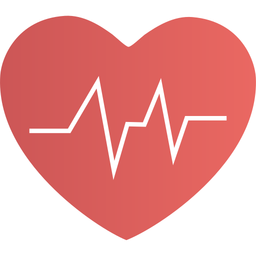 latido del corazón icono gratis