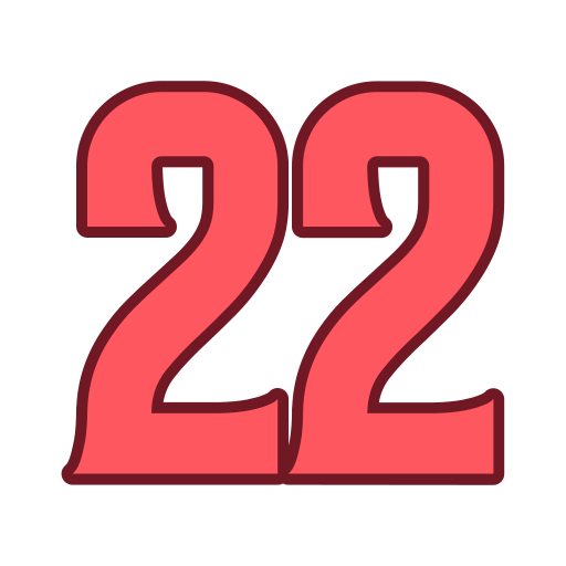 22 icono gratis