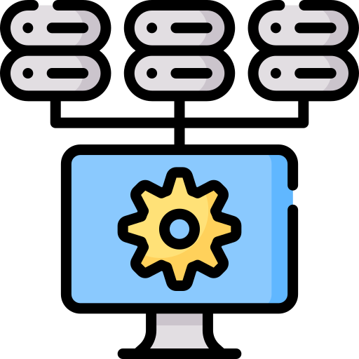 gestión de base de datos icono gratis