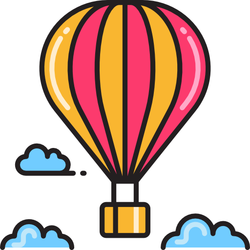 montgolfière Icône gratuit montgolfière Icône gratuit