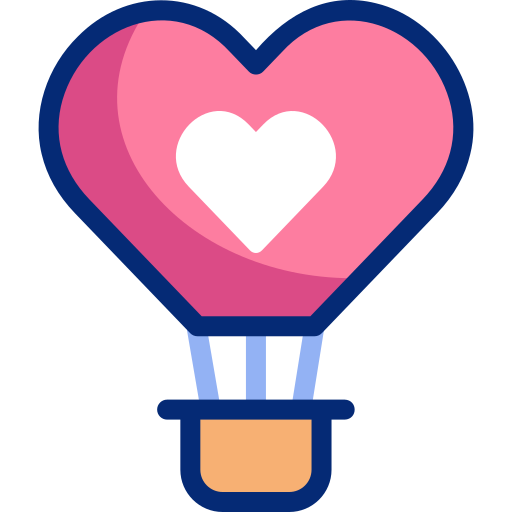 Воздушный шар бесплатно иконка