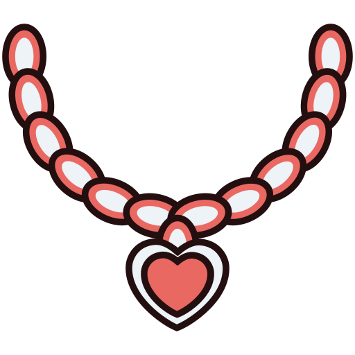 collar de amor icono gratis
