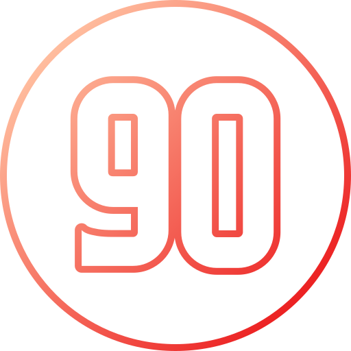 90 icono gratis