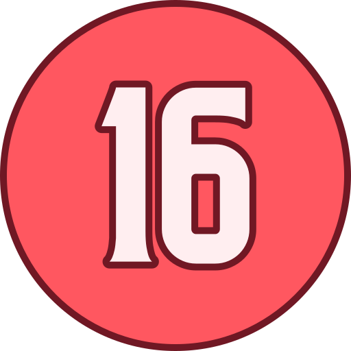 16 Icône gratuit 16 Icône gratuit
