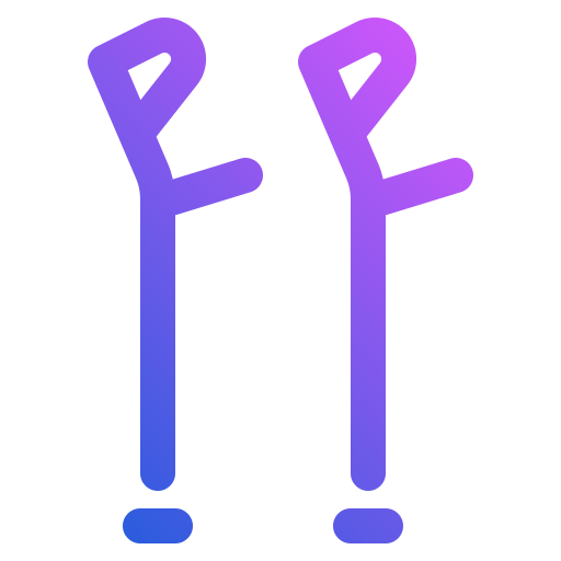 muletas icono gratis