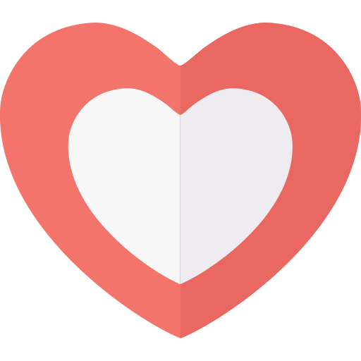 forma de corazón icono gratis