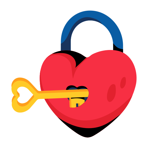 serrure d'amour Icône gratuit serrure d'amour Icône gratuit