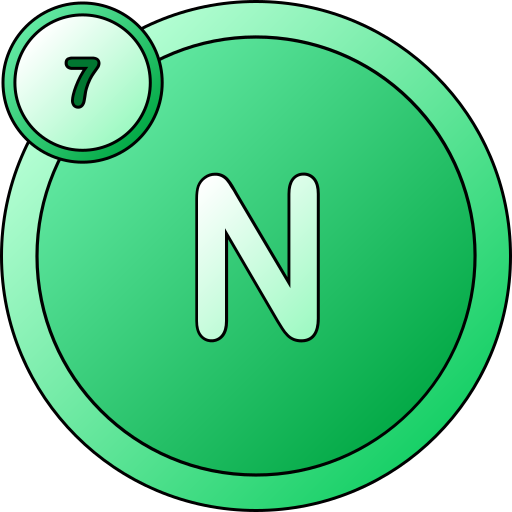 Nitrogen free icon Nitrogen free icon