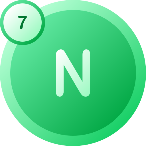 Nitrogen free icon Nitrogen free icon