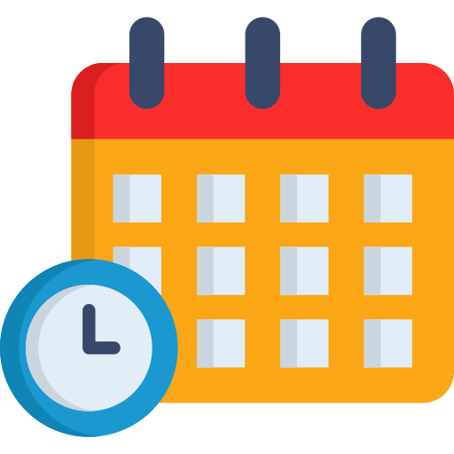 Deadline - Free time and date icons