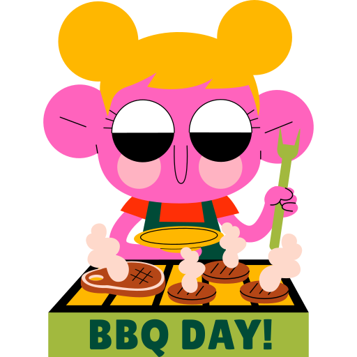 churrasco grátis figurinha