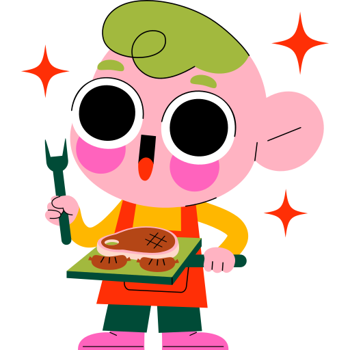 Bbq free sticker Bbq free sticker