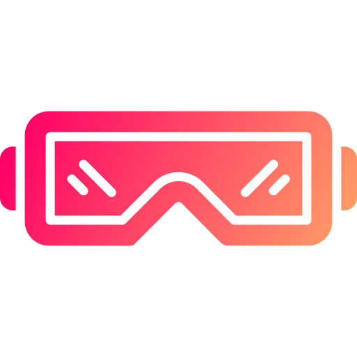 gafas de realidad virtual icono gratis