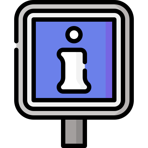 informationsschild kostenlos Icon informationsschild kostenlos Icon