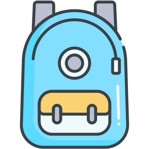 배낭 무료 아이콘