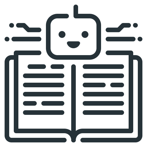 livre intelligent Icône gratuit livre intelligent Icône gratuit