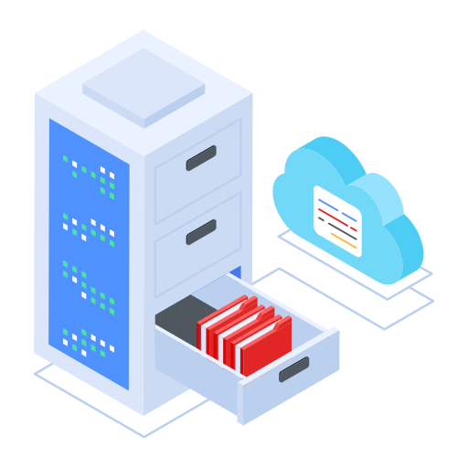 base de datos en la nube icono gratis