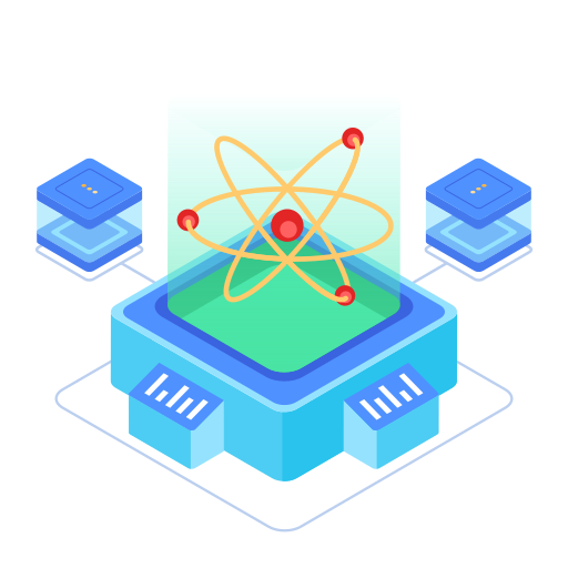 estructura molecular icono gratis