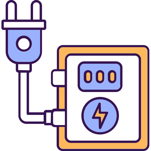 compteur électrique Icône gratuit