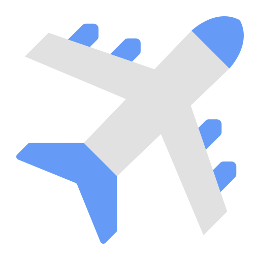 avión icono gratis