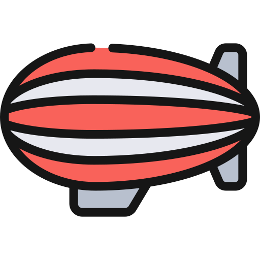 dirigible icono gratis