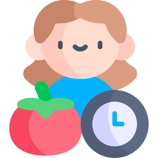 técnica pomodoro icono gratis