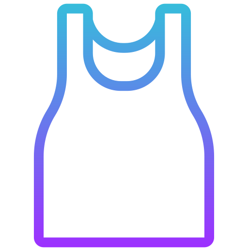 camiseta sin mangas icono gratis