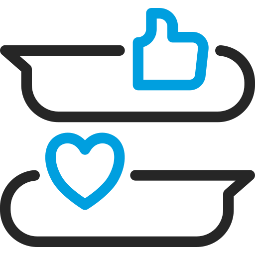 medios de comunicación social icono gratis