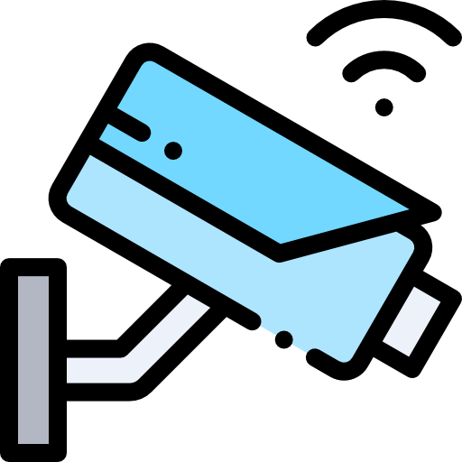 circuito cerrado de televisión icono gratis