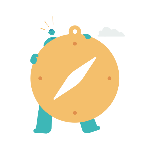 dirección icono gratis