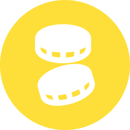 monedas icono gratis