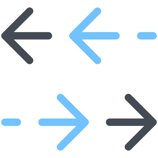 flechas icono gratis