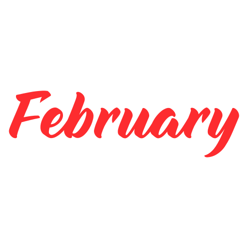 February - Free Time And Date Icons