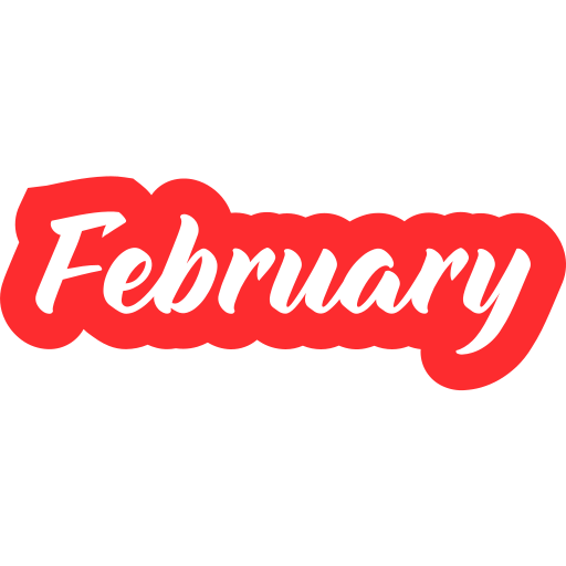 February free icon