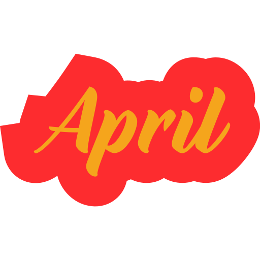 4월 무료 아이콘