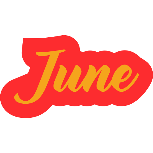 6월 무료 아이콘