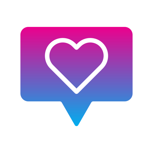 charla de amor icono gratis