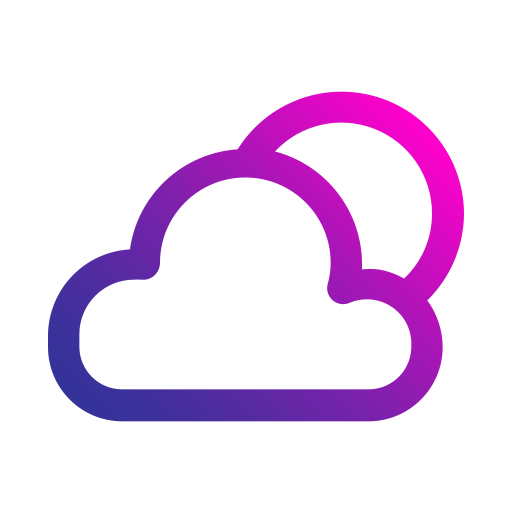 noche nublada icono gratis